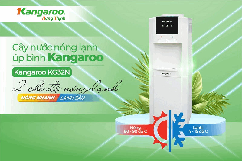 Cây nước nóng lạnh Kangaroo KG32N